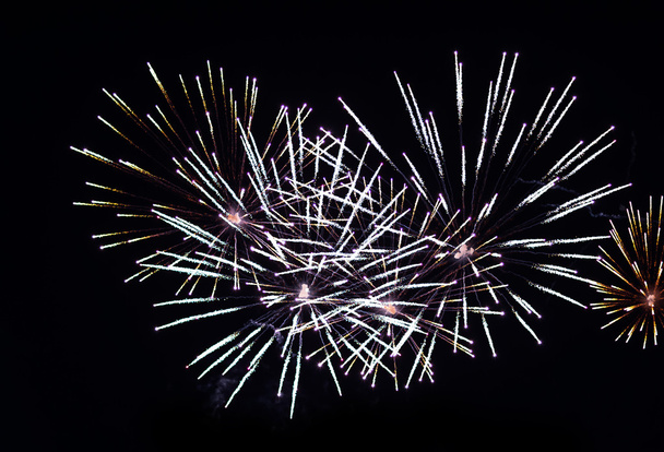 Fireworks with bokeh effect - Foto, Bild