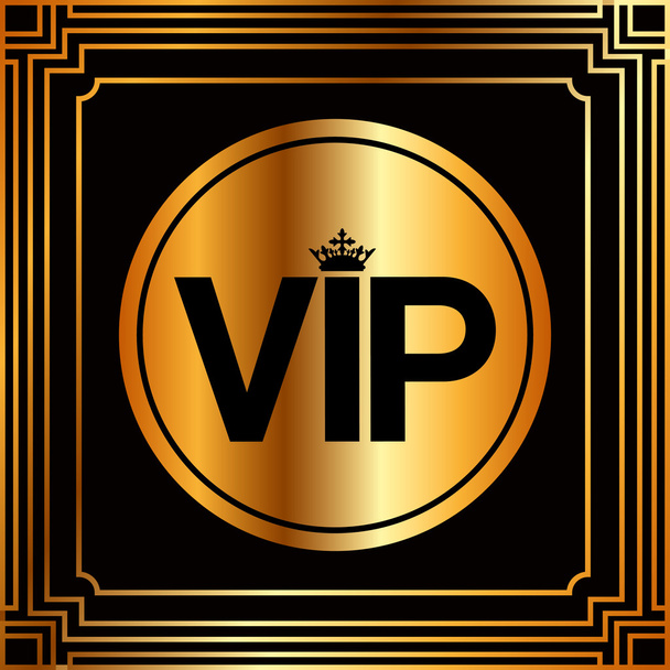 Karta VIP  - Wektor, obraz