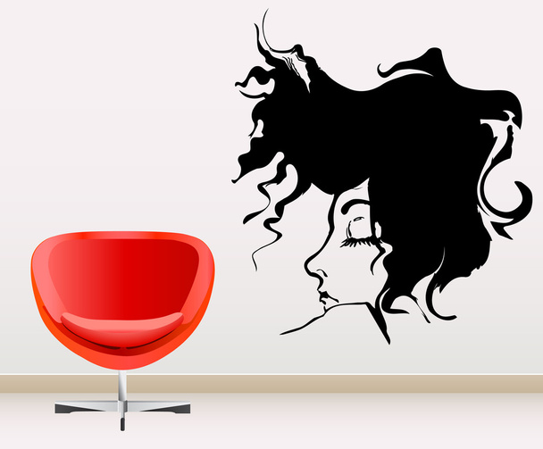 Wall decoration - Vector, Image