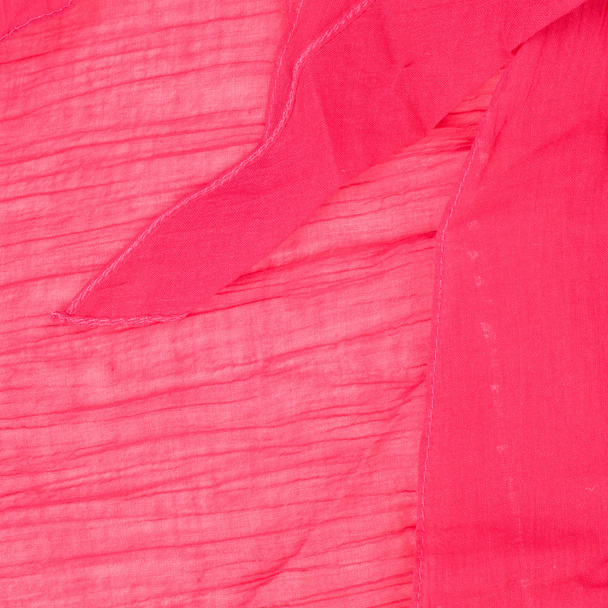 Silk fabric texture, red - Photo, Image