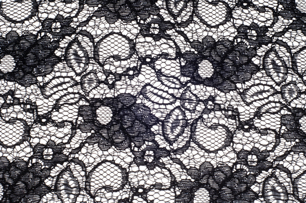 Текстура тканини мережива, чорний колір
 - Фото, зображення