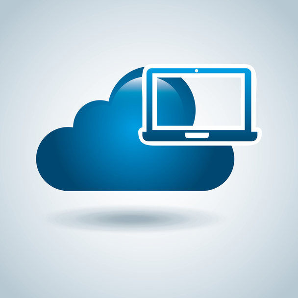 cloud computing  - Vecteur, image