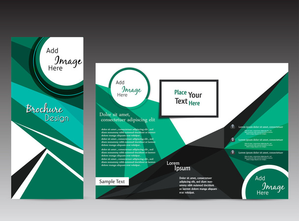 Abstract Brochure and Modern Design - Vector, Image