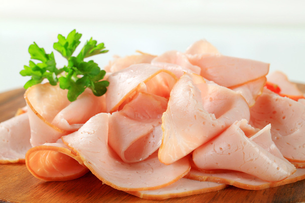 Thinly shaved chicken breast - Photo, Image