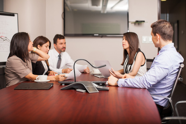 people sitting  in a meeting room - Foto, Bild