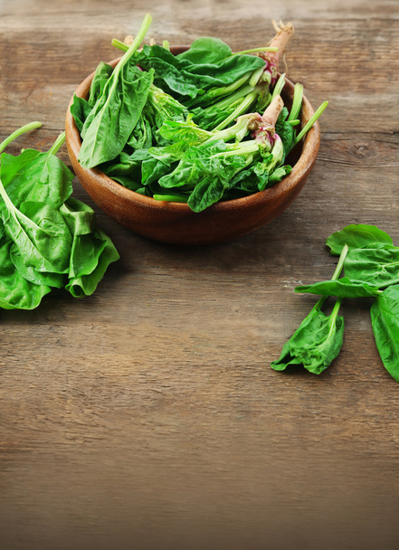 fresh spinach leaves - Фото, зображення