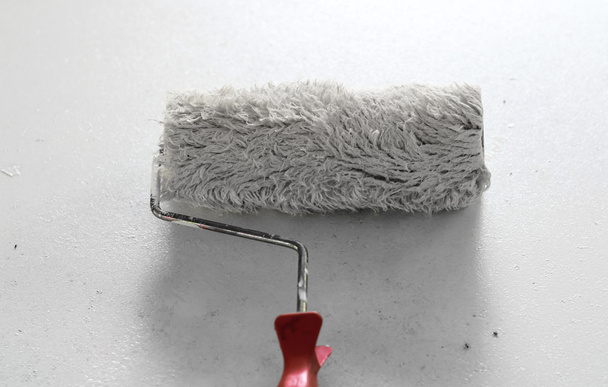 brushes and rollers for paint on wall  - Photo, Image