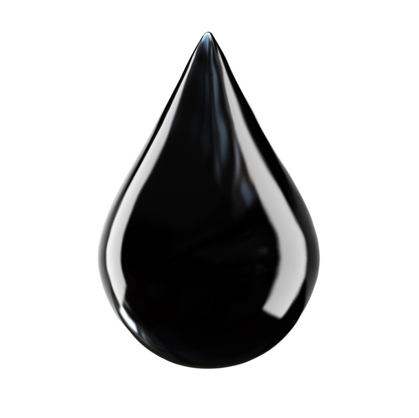 Drop of oil - Photo, Image