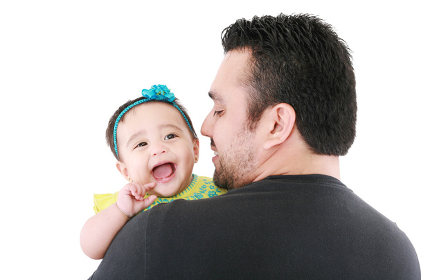 Happy young father and his baby daughter - Photo, Image