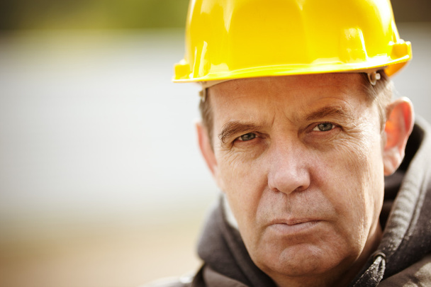 Construction Worker Portrait - Photo, Image