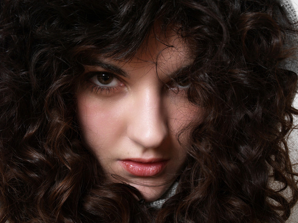 Face of a beautiful young woman - Valokuva, kuva