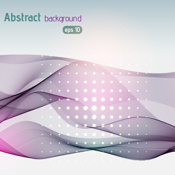 Vector abstract colorful waves background - Vektor, obrázek