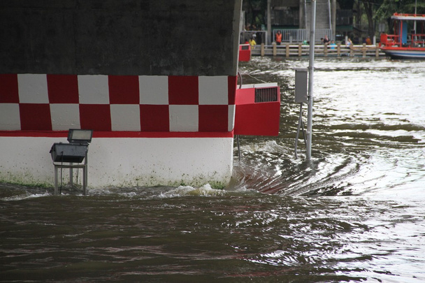 Bangkok overstromingen - Foto, afbeelding