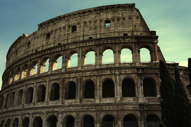 İtalya, Roma 'daki Kolezyum - Fotoğraf, Görsel