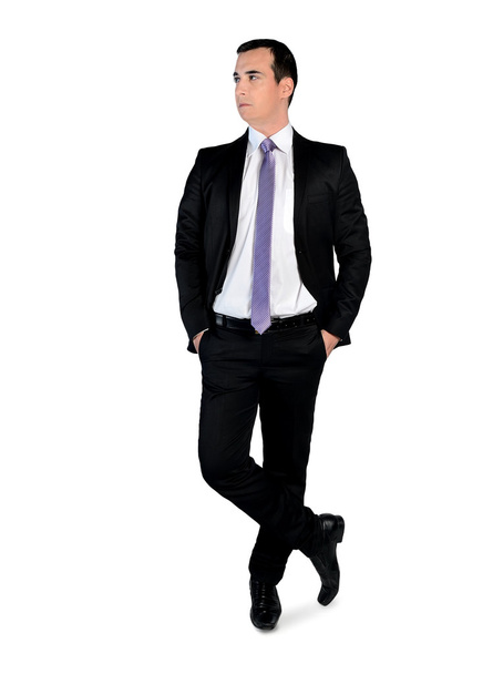 Business man looking side - Fotó, kép