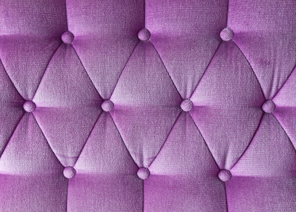 Texture of purple fabric vintage sofa for background - Foto, Imagen