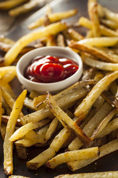 Homemade Oven Baked French Fries - Photo, image