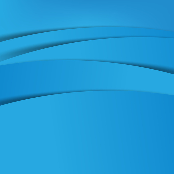 Capa de superposición de fondo azul vector abstracto y sombra - vecto
 - Vector, Imagen