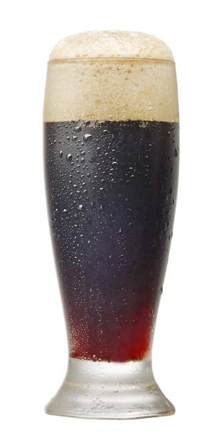 Sklenice tmavého piva - Fotografie, Obrázek
