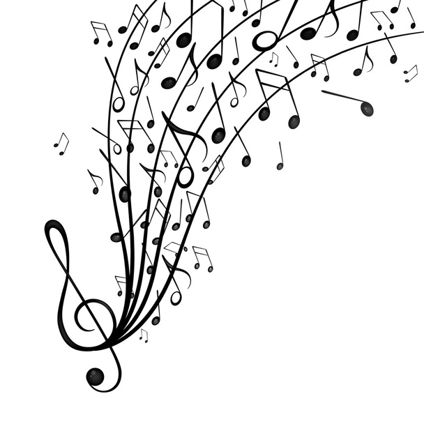 Music Notes - Vector, Image