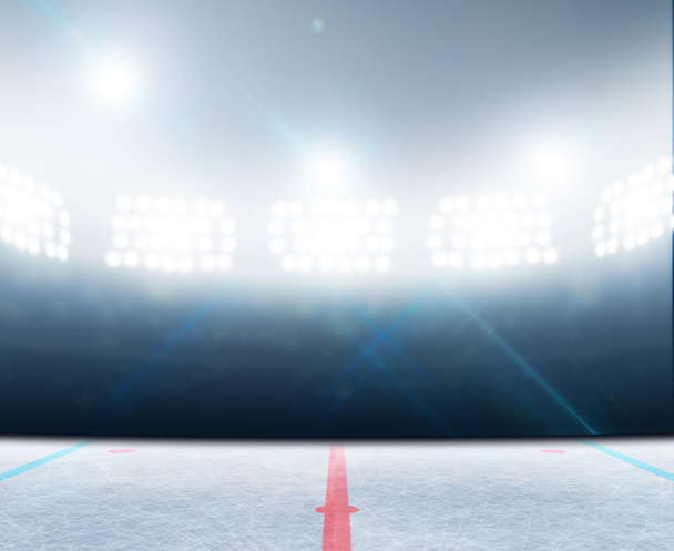 Stadio della pista di hockey su ghiaccio
 - Foto, immagini