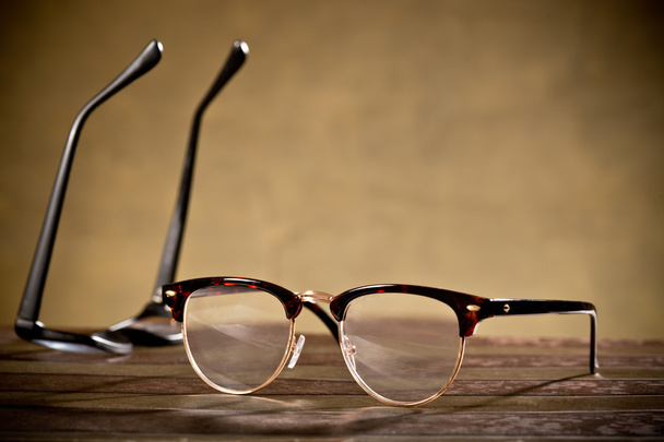 two eyeglasses - 写真・画像