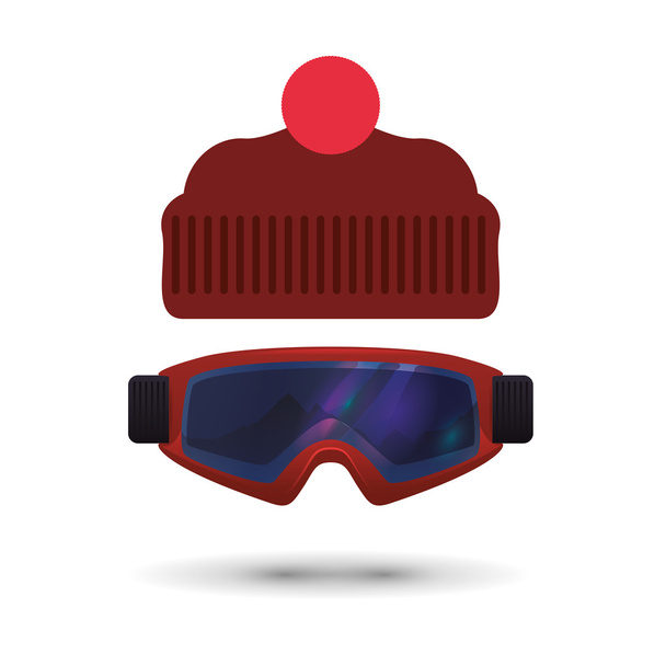 Snowboarden ontwerp - Vector, afbeelding