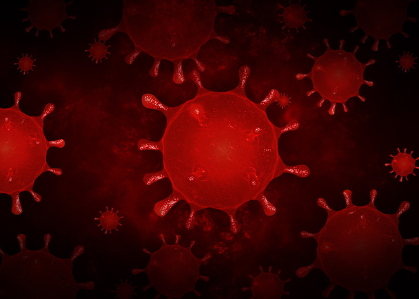 Close up Virus Abstract bacteria background - Foto, afbeelding