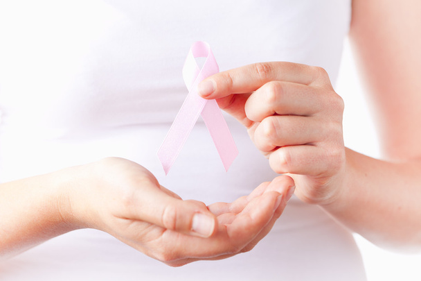 κορδέλα ευαισθητοποίησης για τον καρκίνο του μαστού - Φωτογραφία, εικόνα