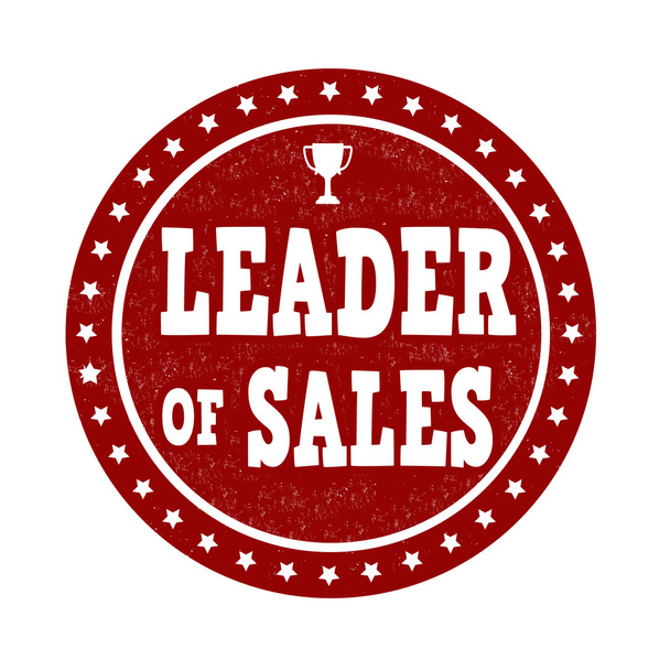líder de sello de ventas
 - Vector, Imagen