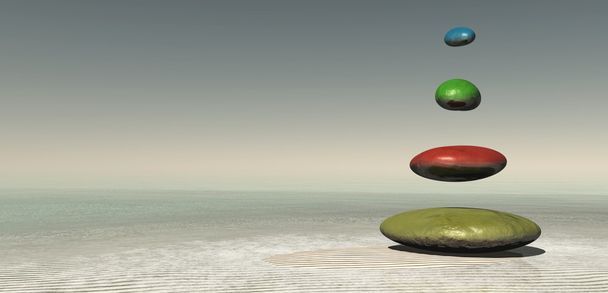 zen stones - Fotografie, Obrázek