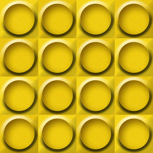 Abstract paneling pattern - seamless background - lemon texture - 写真・画像