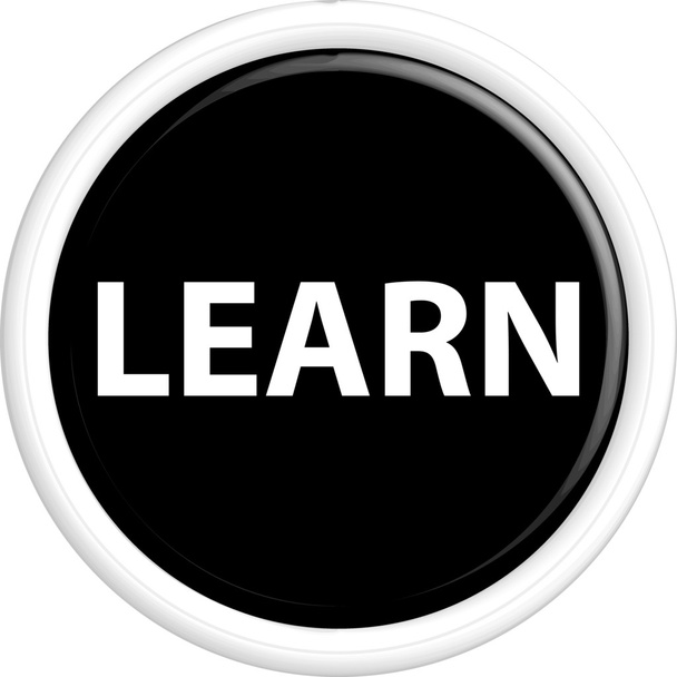 knop leren  - Vector, afbeelding