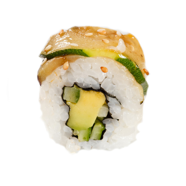 sushi roll on white - Fotó, kép