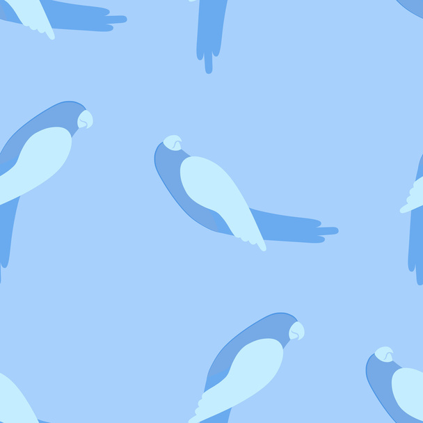 Parrot seamless pattern - Vector, afbeelding