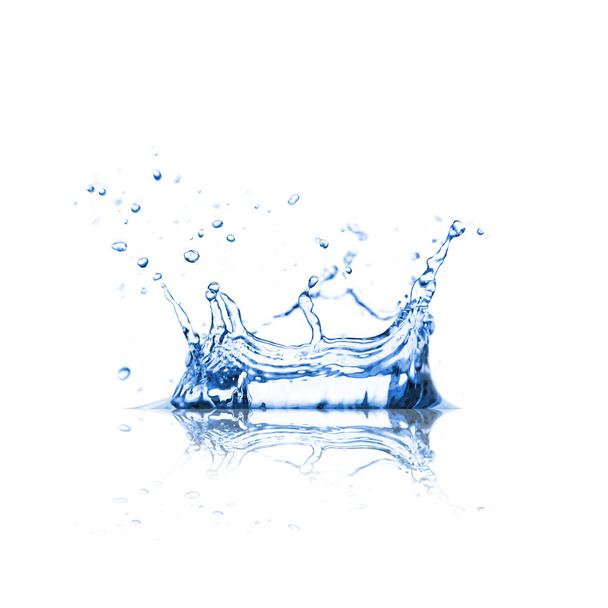 Water splash isolated on a white background - Фото, зображення
