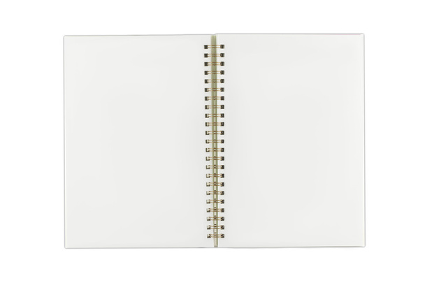 Blank Note isolate on white background. - Photo, Image