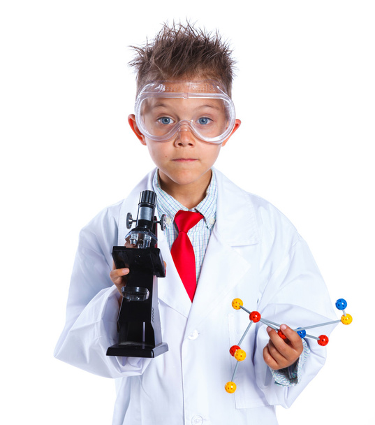 Little chemist - Photo, Image