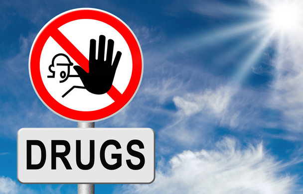 Stop drug addiction - Foto, Imagem