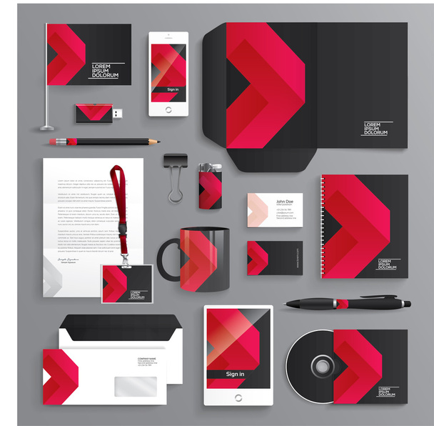 template design for your company - Vector, Image