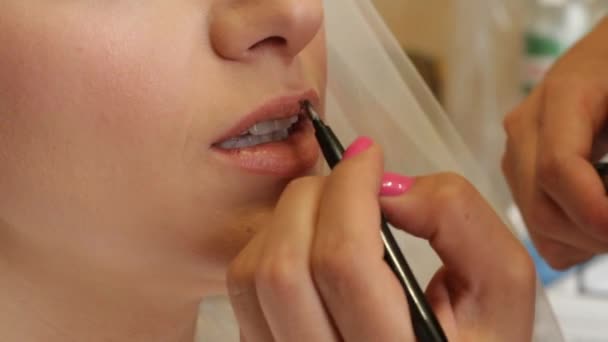 Cosmetics For Lips - Filmmaterial, Video