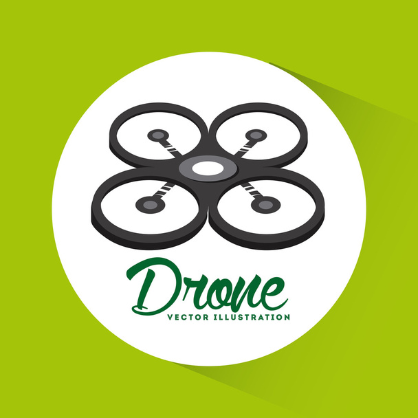 tecnologia de drone
  - Vetor, Imagem