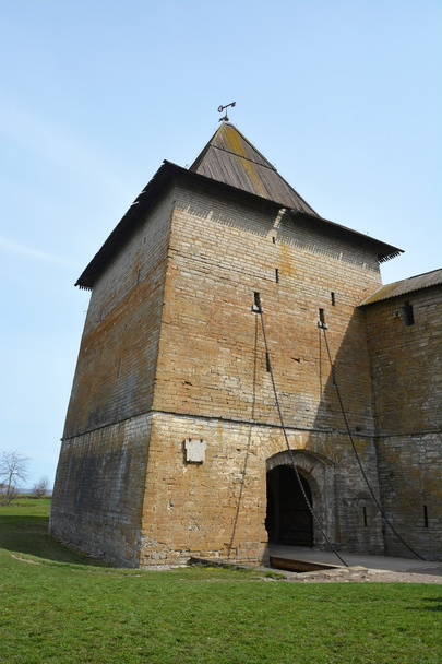 Gosudareva tower of the fortress at Shlisselburg city - Φωτογραφία, εικόνα