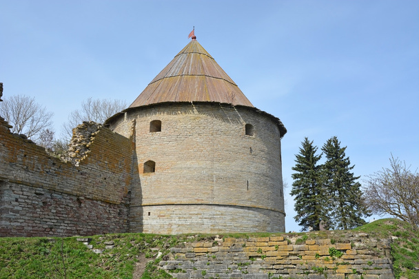 Royal tower of the fortress at Shlisselburg city - Φωτογραφία, εικόνα