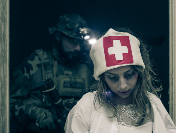 Krankenschwester Zombies - Foto, Bild