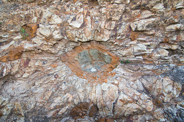 Stone Sun - Stone Eye - unique geological formation - Zdjęcie, obraz