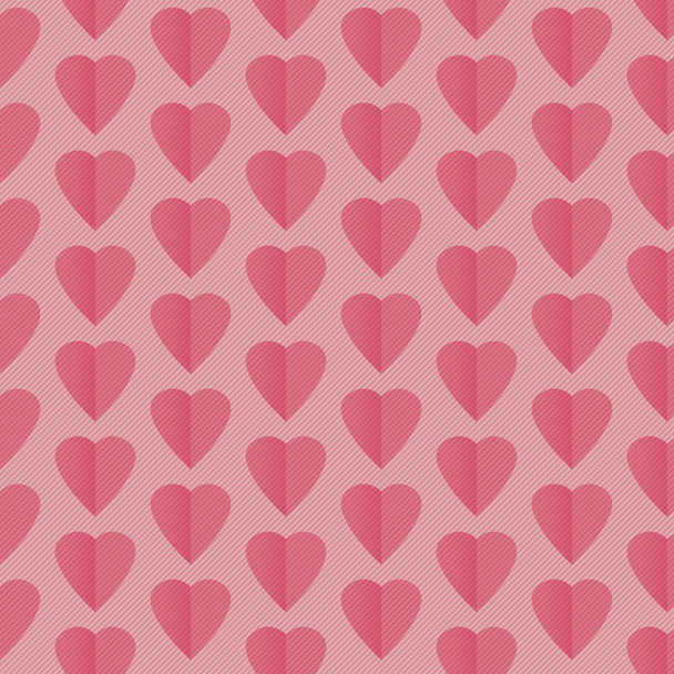Seamless pattern background with hearts - Vektor, obrázek