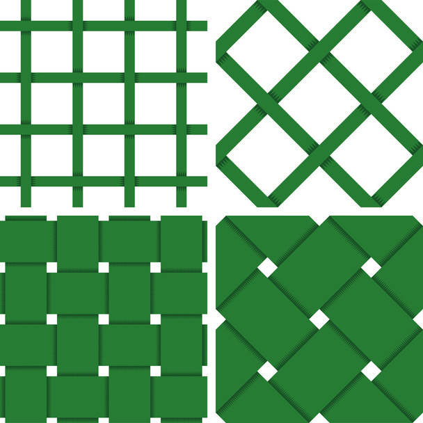 Pattern Vector Seamless Textile Background Green - Vector, afbeelding