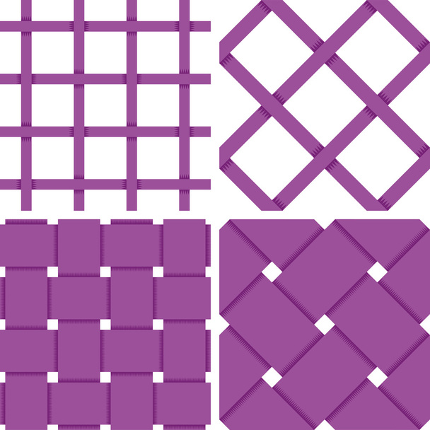Pattern Vector Seamless Textile Background Purple - Vector, afbeelding