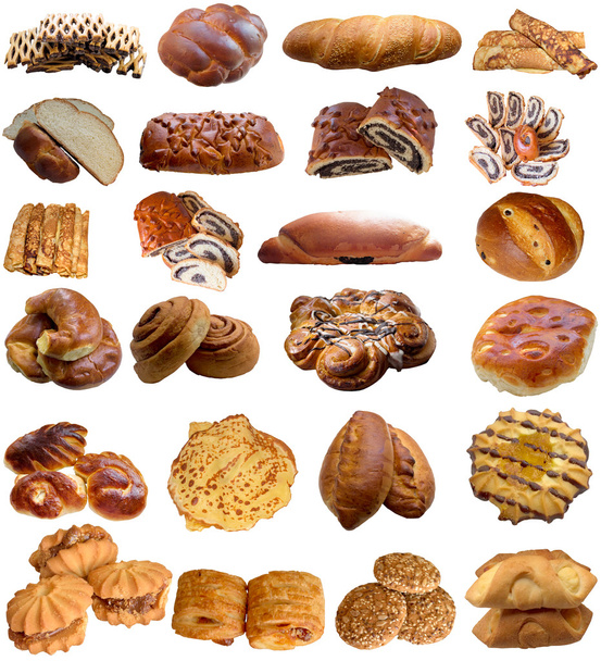Assortment of Baked Bread. - Zdjęcie, obraz